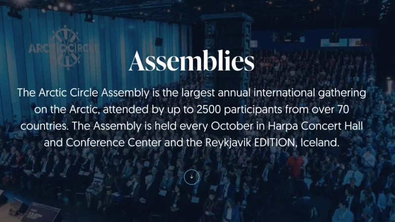 PHAROS will join the Arctic Circle Assembly 2026